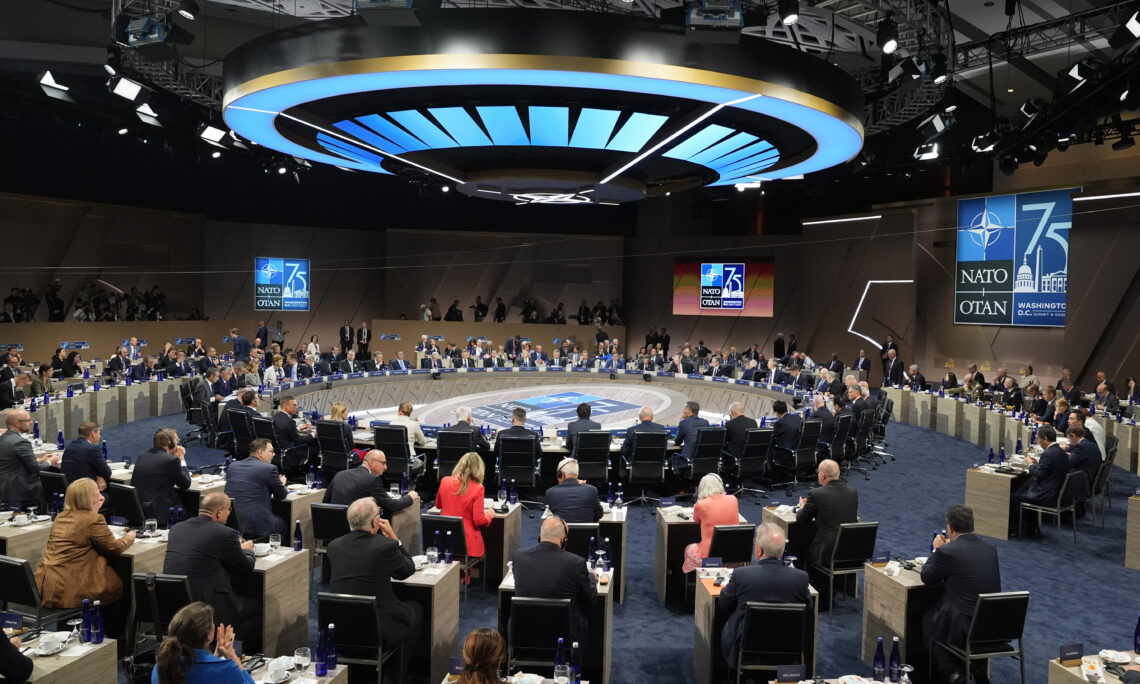 NATO 75. Yıl Zirvesi Açılış Töreni Washington